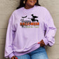 Simply Love Full Size HAPPY HALLOWEEN TRICK OR TREAT Graphic Sweatshirt