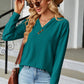 V-Neck Long Sleeve T-Shirt