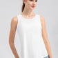 Wide Strap Round Neck Active Tank