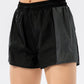 Color Block Drawstring Active Shorts