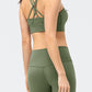 Crisscross Square Neck Active Tank