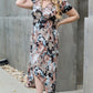 Heimish Give Me Roses Full Size Floral Maxi Wrap Dress