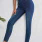 High Waist Skinny Jeans with Pockets