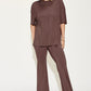 Basic Bae Full Size Bamboo Drop Shoulder T-Shirt and Flare Pants Set