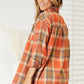 Mandy Plaid Dropped Shoulder Shirt