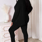 Basic Bae Bamboo Full Size V-Neck Long Sleeve Top and Pants Lounge Set