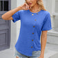 Round Neck Short Sleeve T-Shirt