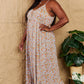 HEYSON Take Your Chances Full Size Floral Halter Neck Maxi Dress