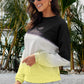 Tie-Dye Drop Shoulder Round Neck Sweatshirt