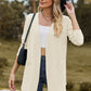 Open Front Long Sleeve Cardigan