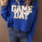 GAME DAY Drawstring Long Sleeve Hoodie