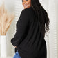 Celeste Full Size Long Sleeve Ribbed Blouse