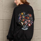 Simply Love Full Size Flower Graphic Sweatshirt