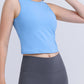 Round Neck Sleeveless Sports Tank Top