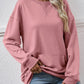 Round Neck Long Sleeve Sweatshirt