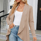 Open Front Long Sleeve Cardigan