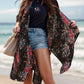 Printed Open Front Cover-Up