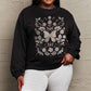 Simply Love Simply Love Full Size Flower and Butterfly Graphic Sweatshirt