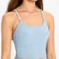 Crisscross Back Scoop Neck Sports Cami