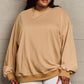 Simply Love Full Size Dropped Shoulder Sweatshirt