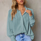 Gathered Detail Puff Sleeve Shirt