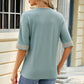 V-Neck Half Sleeve T-Shirt