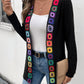 Open Front Long Sleeve Cardigan