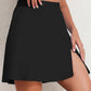 Slit Swim Skort with Pockets