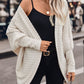 Open Front Batwing Sleeve Cardigan