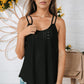 Eyelet Scoop Neck Cami