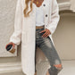 Devine Button Up Long Sleeve Coat