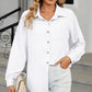 Collared Neck Long Sleeve Shirt