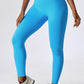 Slim Fit Wide Waistband Sports Leggings