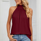 Tied Grecian Neck Tank