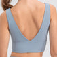 Scoop Neck Wide Strap Active Tank