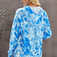 Tie-Dye Drawstring Hoodie with Pocket