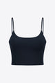 Feel Like Skin Scoop Neck Sports Cami Black