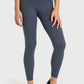 High Waist Ankle-Length Yoga Leggings