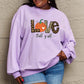 Simply Love Full Size LOVE FALL Y'ALL Graphic Sweatshirt