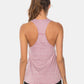 Full Size Scoop Neck Wide Strap Active Tank