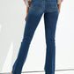 Buttoned Straight Jeans with Pockets