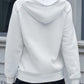 Ivy Lane Contrast Stitching Drawstring Raglan Sleeve Hoodie