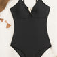 Cutout Spaghetti Strap One-Piece Swimwear