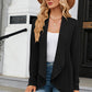 Open Front Long Sleeve Cardigan