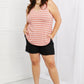 Zenana Find Your Path Full Size Sleeveless Striped Top