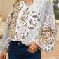 Printed Button Up Long Sleeve Shirt