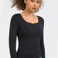 Feel Like Skin Highly Stretchy Long Sleeve Sports Top