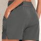 Drawstring Swim Shorts with Pockets