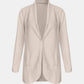 Collared Neck Long Sleeve Blazer