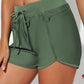 Drawstring Waist Swim Shorts